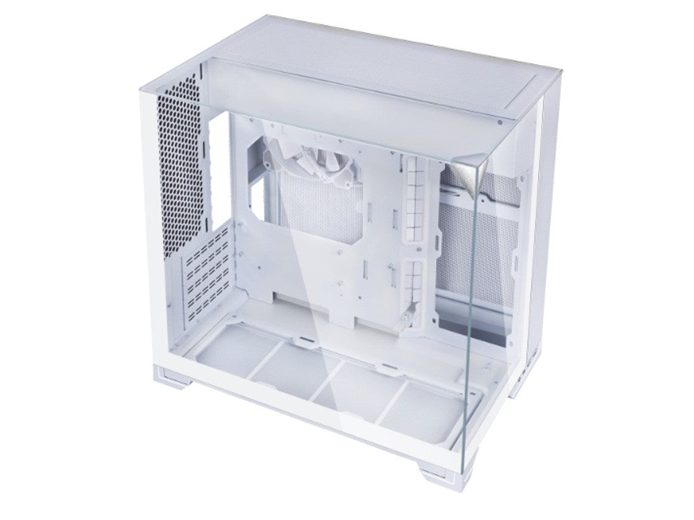 Lian Li O11 Vision-M Compact Tempered Glass Dual-Chamber Micro-ATX Case - White