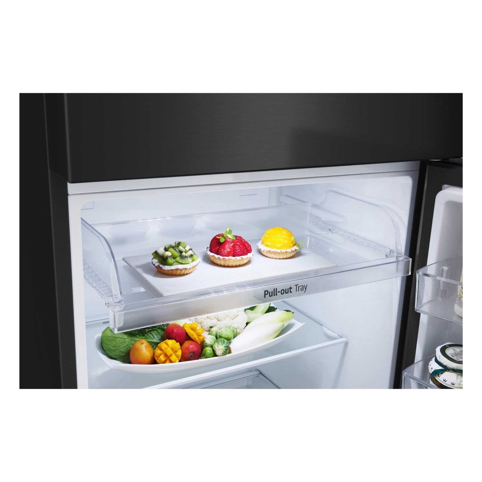 LG GT-5MB 375L Top Mount Fridge (Matte Black)
