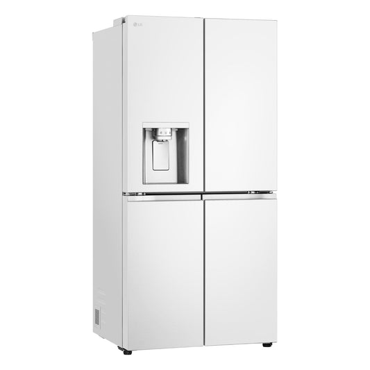 LG GF-L500MWH 506L Slim French Door Fridge (Matte White)
