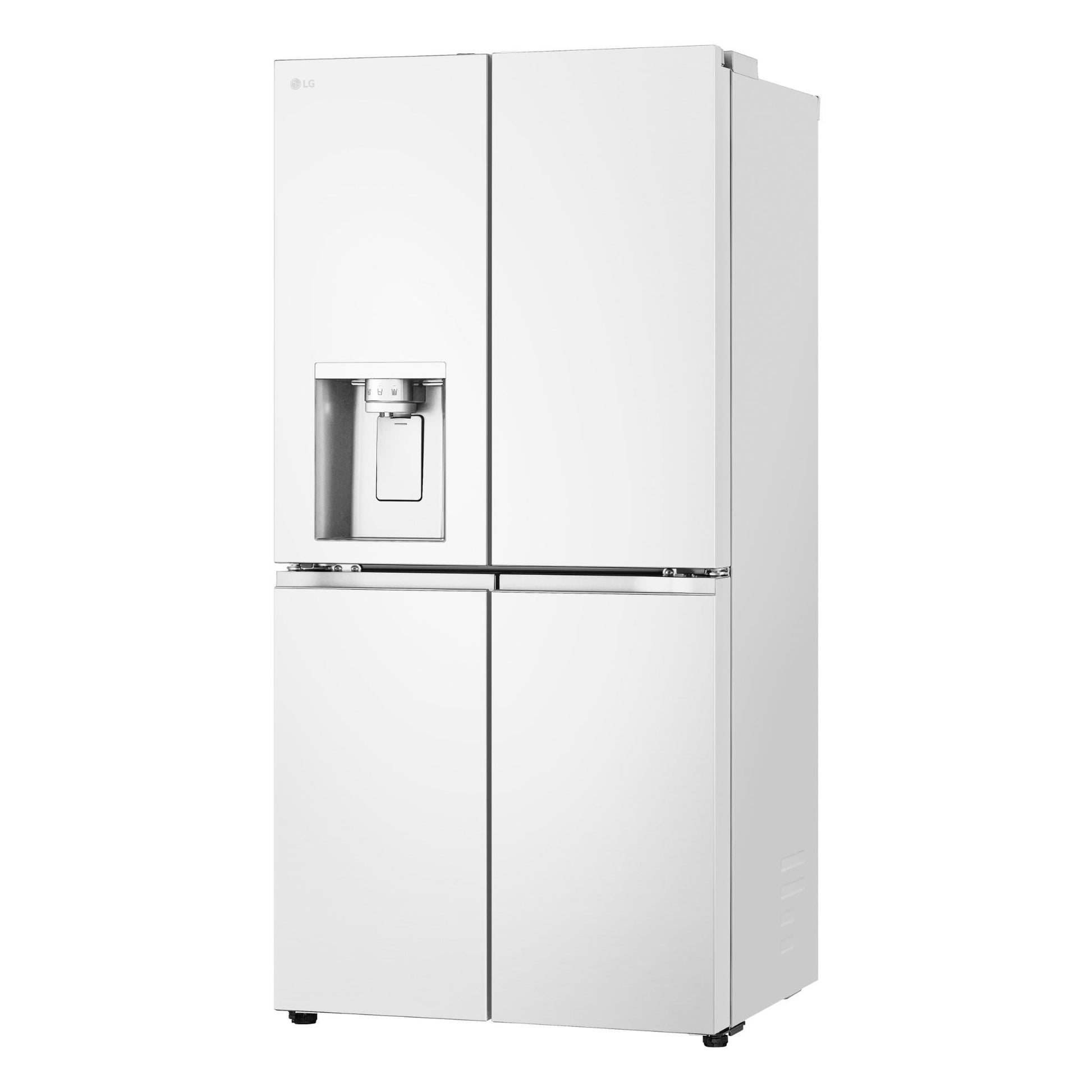 LG GF-L500MWH 506L Slim French Door Fridge (Matte White)