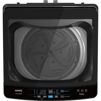 CHiQ WTL79FDB 8kg Top Load Washer (Black)