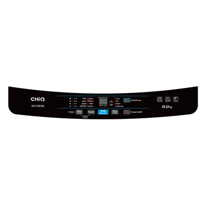 CHiQ WTL79FDB 8kg Top Load Washer (Black)