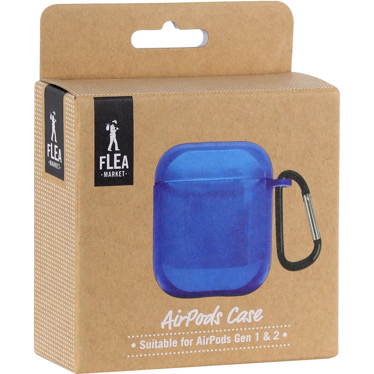 Flea Market Case for AirPods Gen 1 & 2 (Electric Blue)