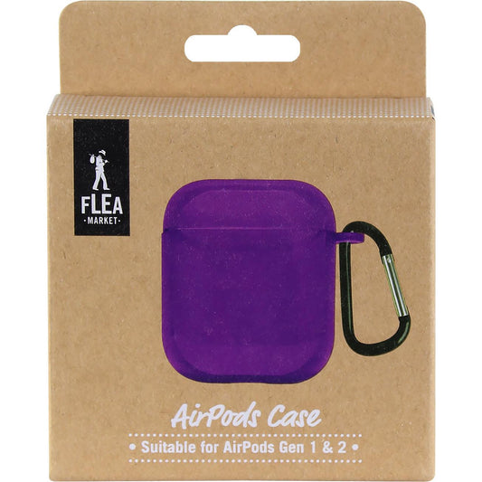 Flea Market Case for AirPods Gen 1 & 2 (Electric Purple)
