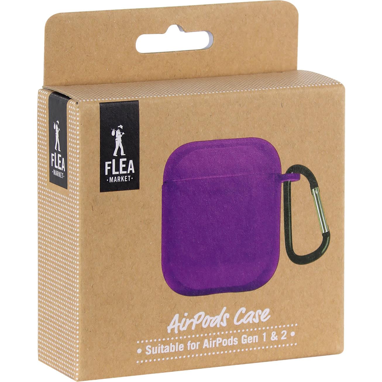 Flea Market Case for AirPods Gen 1 & 2 (Electric Purple)