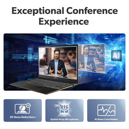MSI Summit 13 AI+ Evo 13.3" FHD+ 2-in-1 Copilot+ AI PC Laptop (Intel Core Ultra 7-258V) [1TB]