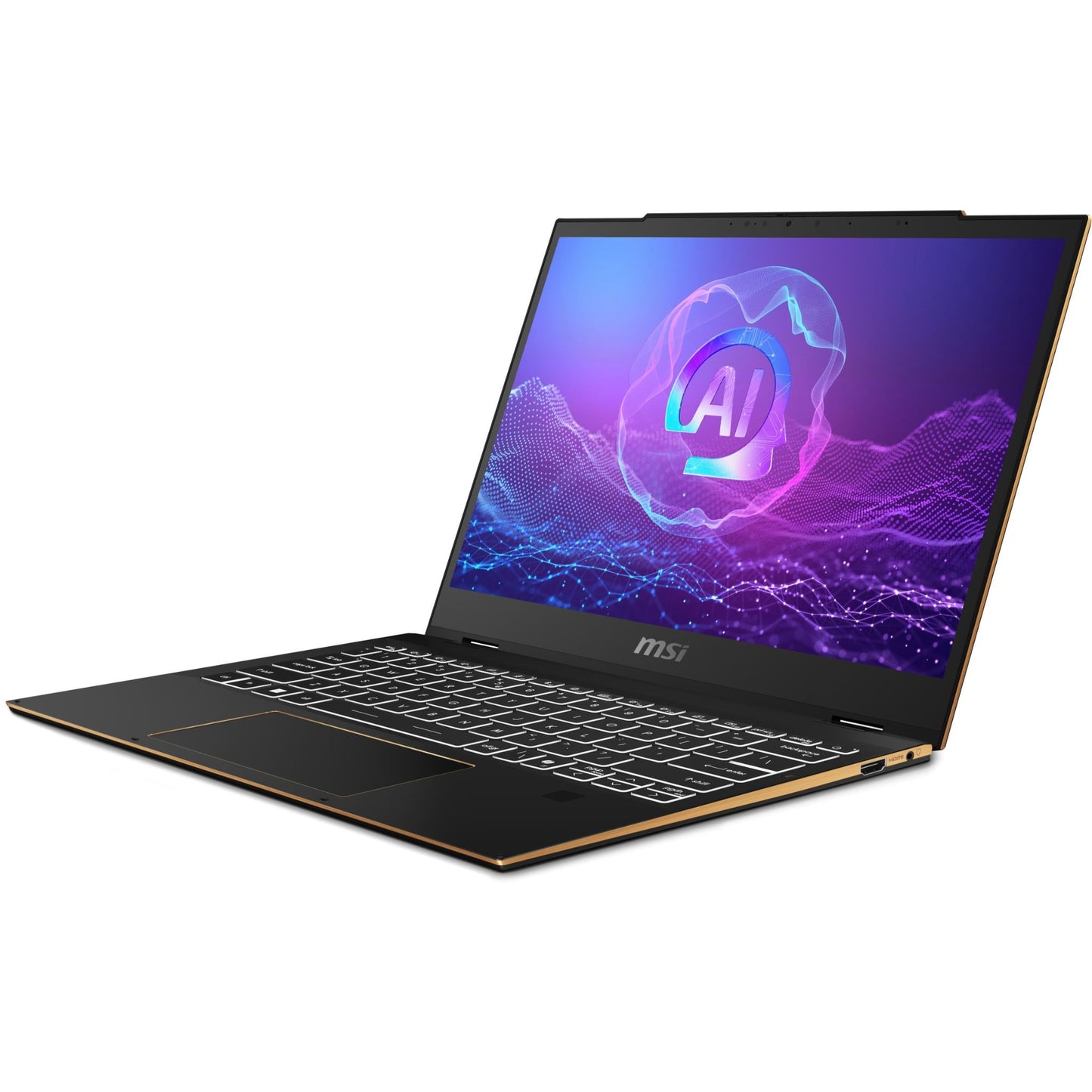 MSI Summit 13 AI+ Evo 13.3" FHD+ 2-in-1 Copilot+ AI PC Laptop (Intel Core Ultra 7-258V) [1TB]