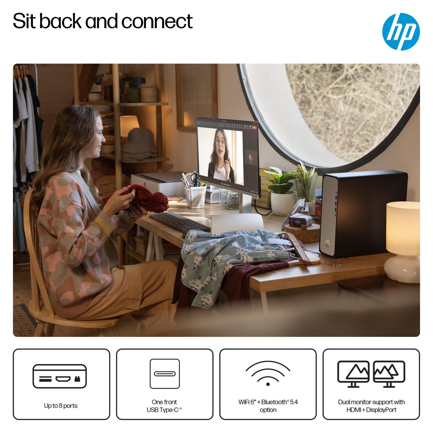 HP OmniDesk Slim S03-0011a Desktop PC (Intel Core i5)[512GB]