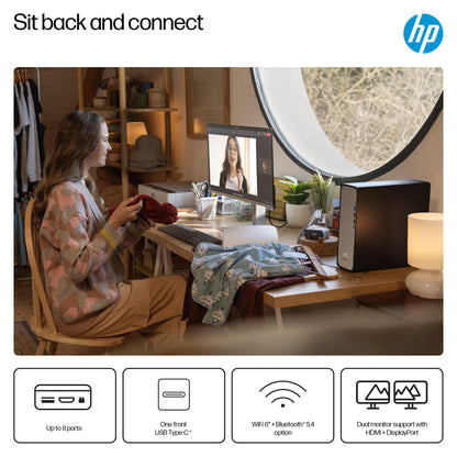 HP OmniDesk Slim S03-0011a Desktop PC (Intel Core i5)[512GB]