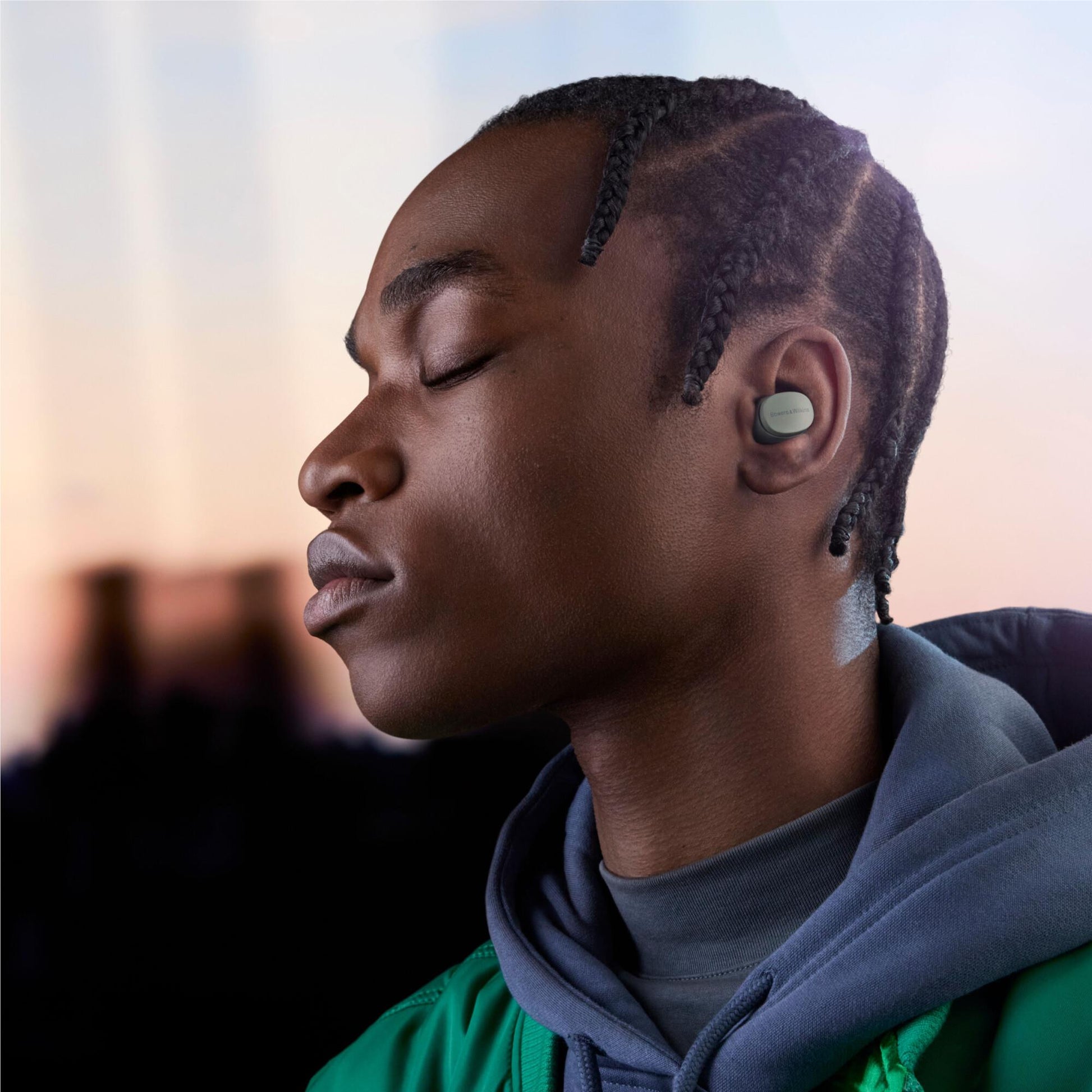 Bowers & Wilkins PI6 Active Noise Cancelling TWS Earbuds (Forest Green)