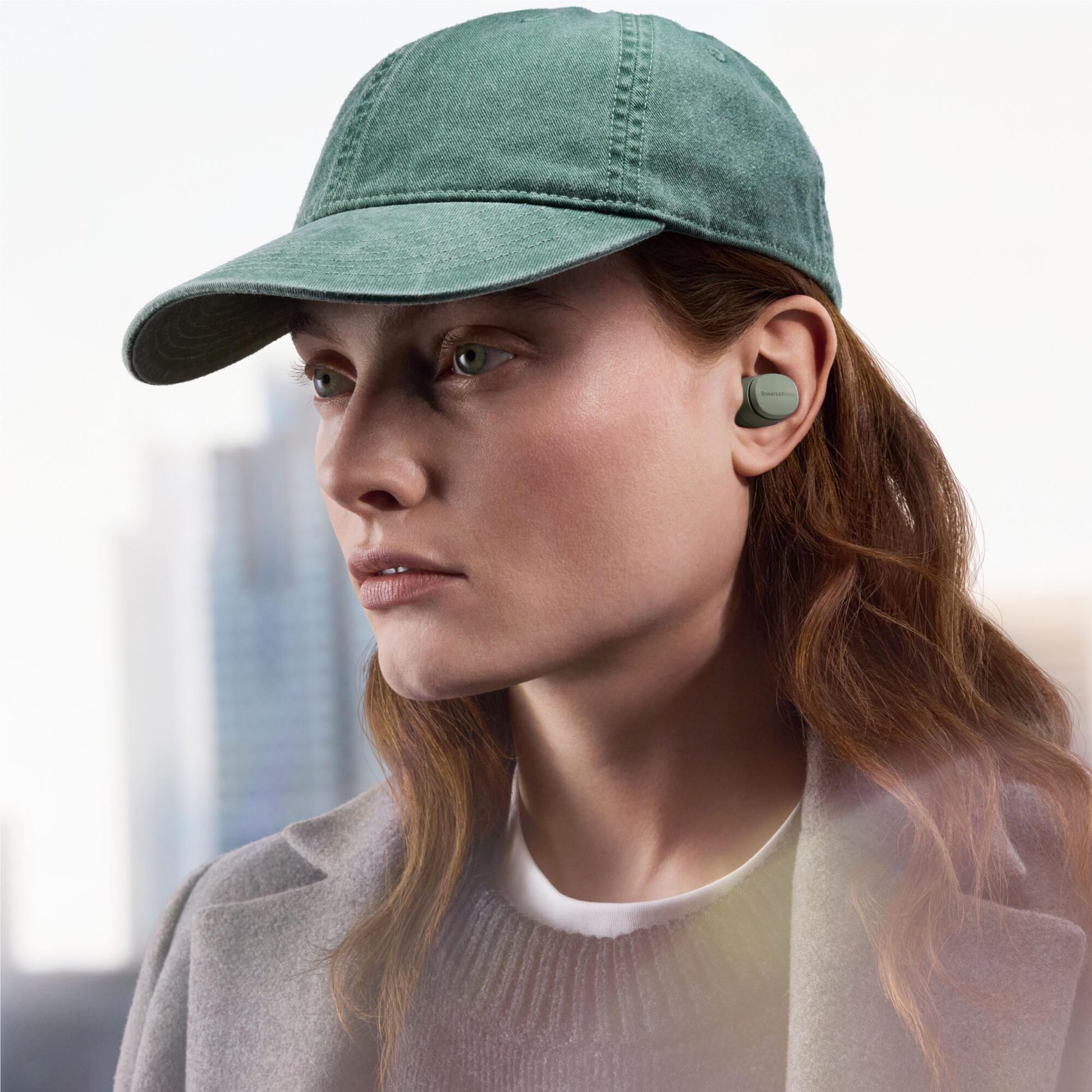 Bowers & Wilkins PI6 Active Noise Cancelling TWS Earbuds (Forest Green)