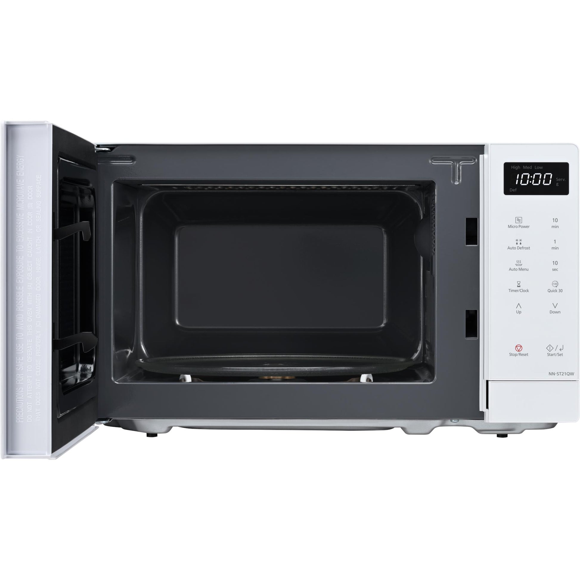 Panasonic 20L Compact Microwave Oven (White)