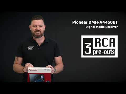 Pioneer DMH-A4450BT Apple CarPlay & Android™ Auto Head Unit