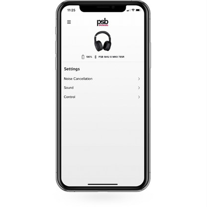 PSB M4U 8 MKII Wireless ANC Headphones - Black