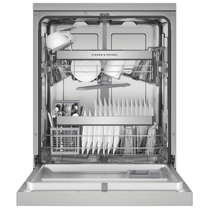 Fisher & Paykel DW60FC1X3 15-Place Setting Freestanding Dishwasher (Stainless Steel)