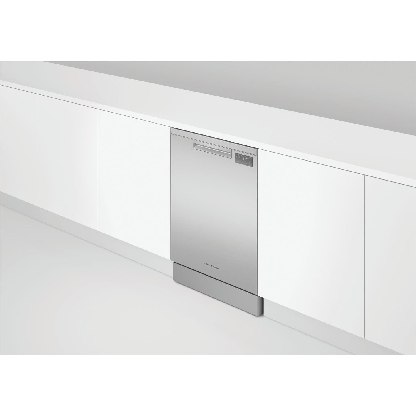 Fisher & Paykel DW60FC1X3 15-Place Setting Freestanding Dishwasher (Stainless Steel)