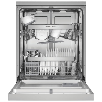 Fisher & Paykel DW60FC2X3 15-Place Setting Freestanding Dishwasher (Stainless Steel)