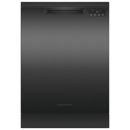 Fisher & Paykel DW60FC1B2 15-Place Setting Freestanding Dishwasher (Black Stainless Steel)