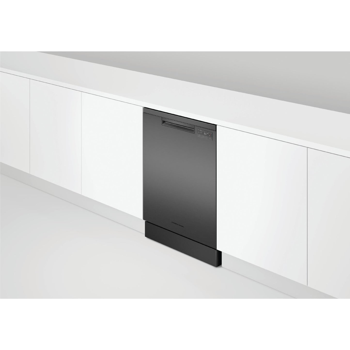Fisher & Paykel DW60FC1B2 15-Place Setting Freestanding Dishwasher (Black Stainless Steel)