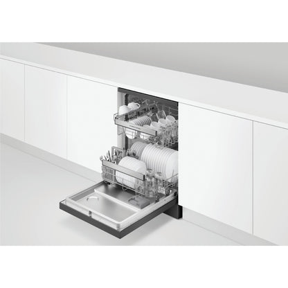 Fisher & Paykel DW60FC1B2 15-Place Setting Freestanding Dishwasher (Black Stainless Steel)