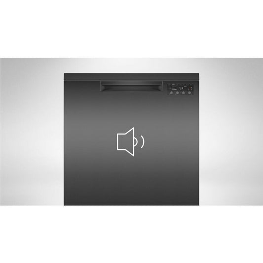 Fisher & Paykel DW60FC4B2 15-Place Setting Freestanding Dishwasher (Black Stainless Steel)