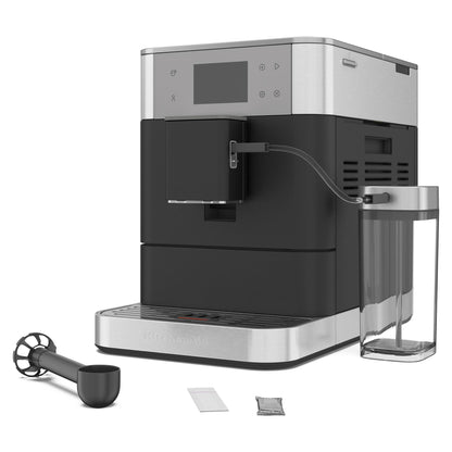 KitchenAid KF7 Fully Automatic Espresso Machine with Milk Container (Cast Iron)