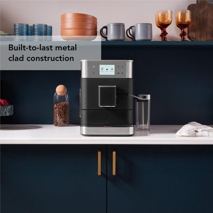 KitchenAid KF7 Fully Automatic Espresso Machine with Milk Container (Cast Iron)