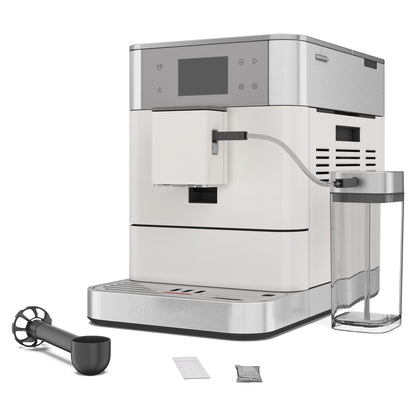 KitchenAid KF7 Fully Automatic Espresso Machine with Milk Container (Porcelain)
