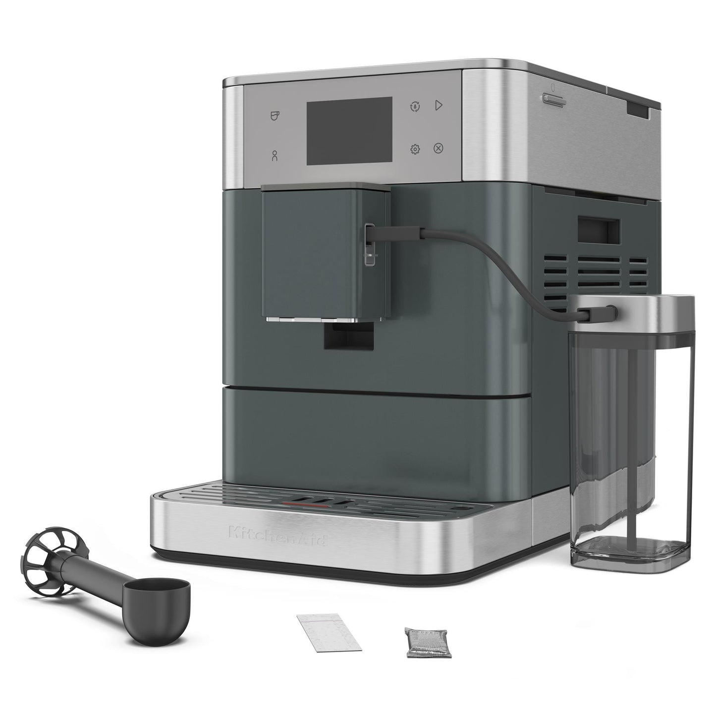 KitchenAid KF7 Fully Automatic Espresso Machine with Milk Container (Juniper)