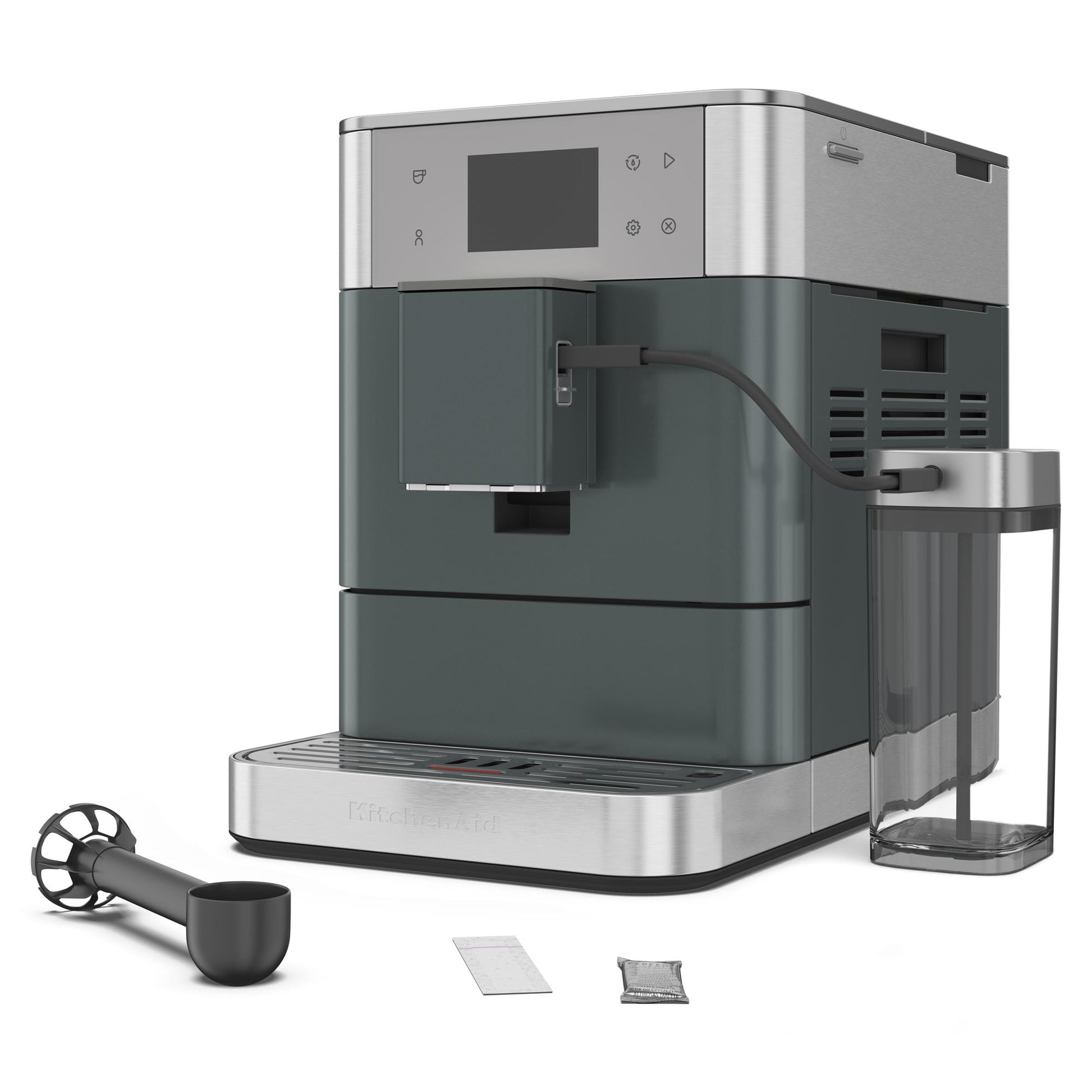 KitchenAid KF7 Fully Automatic Espresso Machine with Milk Container (Juniper)