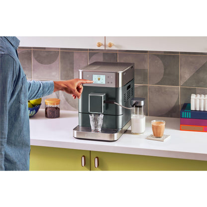 KitchenAid KF7 Fully Automatic Espresso Machine with Milk Container (Juniper)