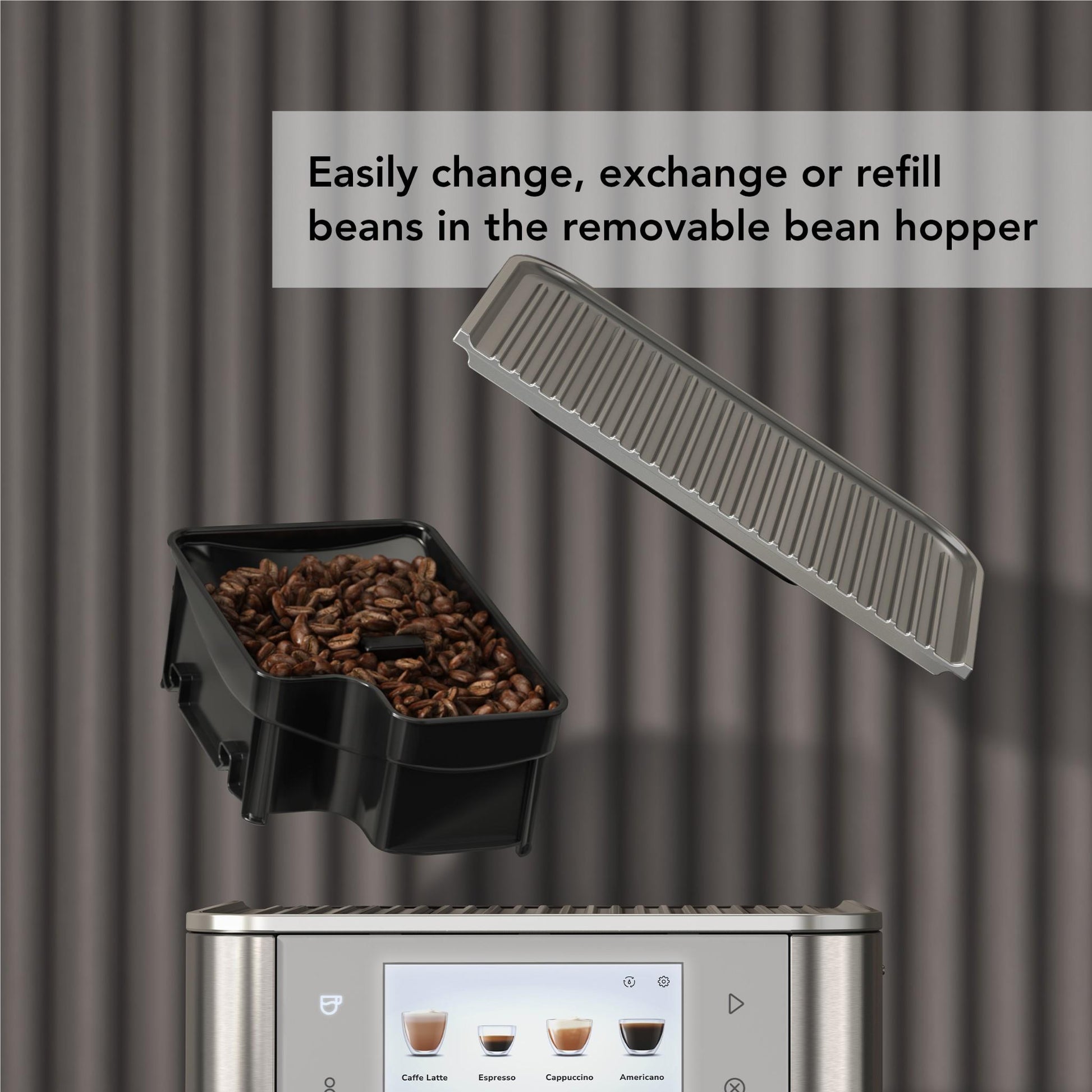 KitchenAid KF8 Fully Automatic Espresso Machine with Milk Container (Cast Iron)