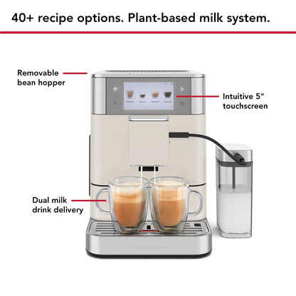 KitchenAid KF8 Fully Automatic Espresso Machine with Milk Container (Porcelain)
