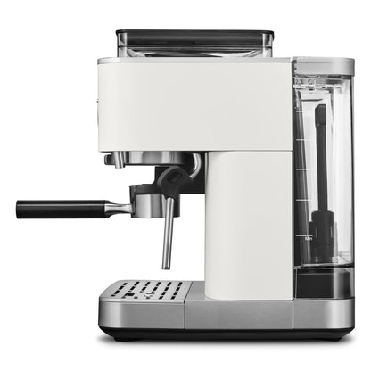 KitchenAid KES6551 Semi Automatic Espresso Machine with Burr Grinder (Porcelain)