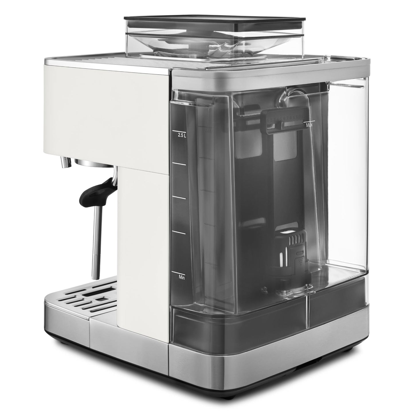 KitchenAid KES6551 Semi Automatic Espresso Machine with Burr Grinder (Porcelain)
