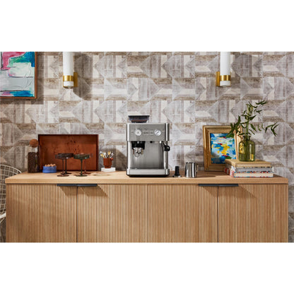 KitchenAid KES6551 Semi Automatic Espresso Machine with Burr Grinder (Steel)