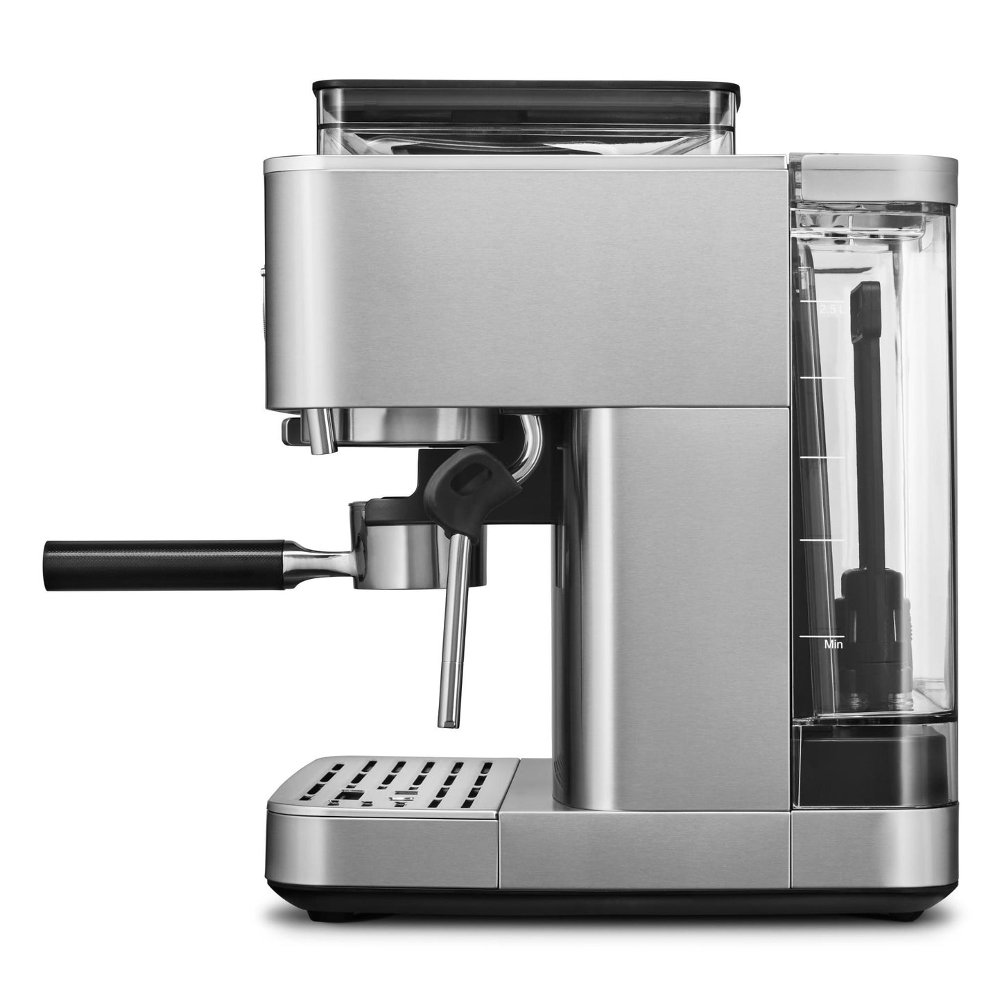 KitchenAid KES6551 Semi Automatic Espresso Machine with Burr Grinder (Steel)