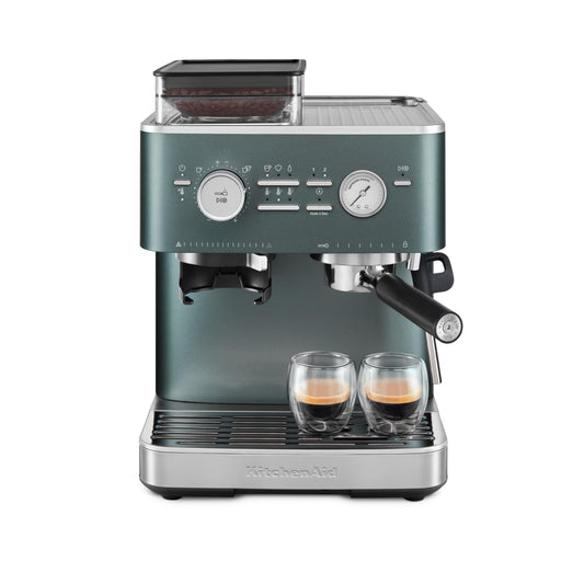 KitchenAid KES6551 Semi Automatic Espresso Machine with Burr Grinder (Juniper)