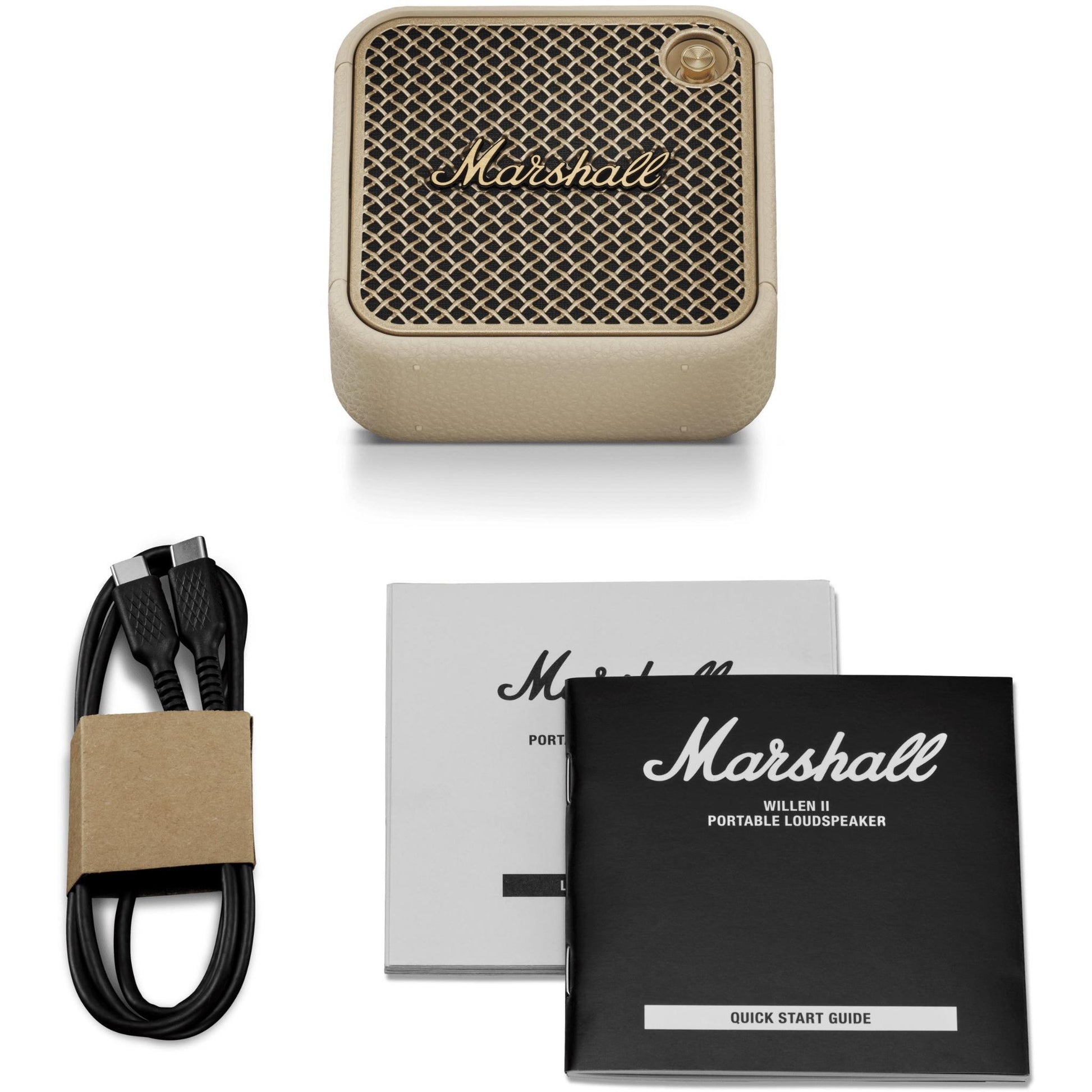 Marshall Willen II Portable Bluetooth Speaker (Cream)