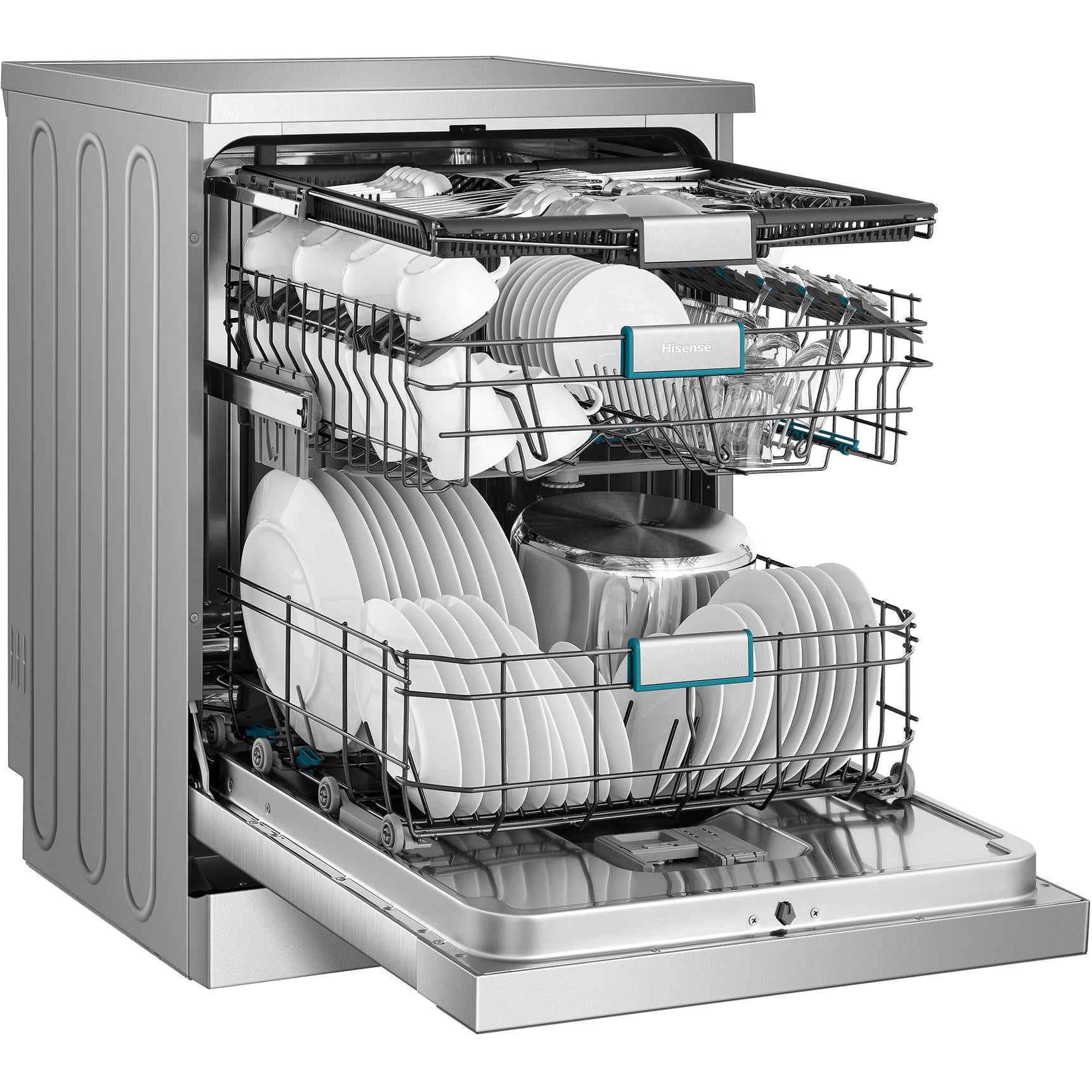 Hisense HSAA16FS 16-Place Setting Freestanding Dishwasher (Stainless Steel)