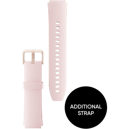 Ryze Gene Smart Watch (Slate Grey with Pink Band)