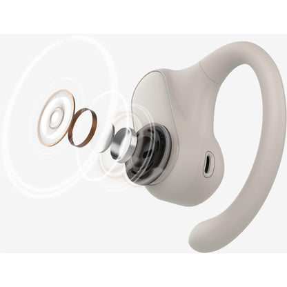 Belkin SoundForm ClearFit Open Ear True Wireless Headphones (Sand)