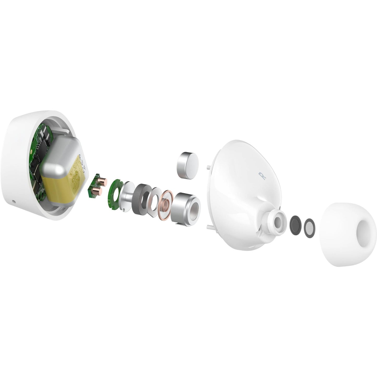 Belkin SoundForm Bolt 2 True Wireless In-Ear Headphones (White)