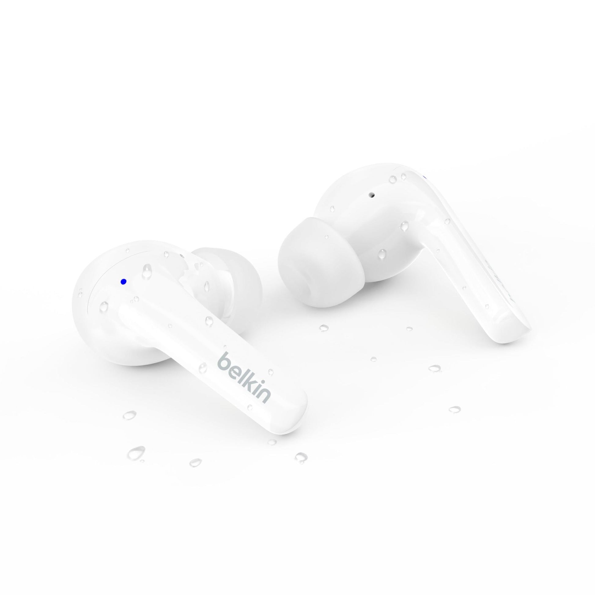 Belkin SoundForm Motion 2 True Wireless Headphones (White)