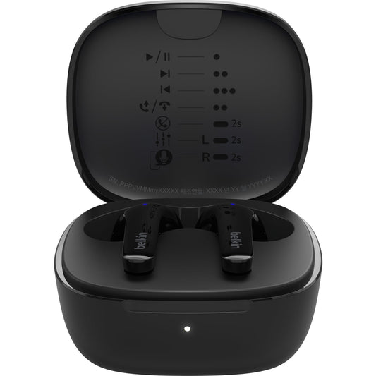 Belkin SoundForm Motion 2 True Wireless Headphones (Black)