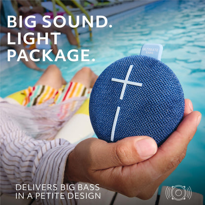 Ultimate Ears MINIROLL Portable Bluetooth Speaker (Blue)