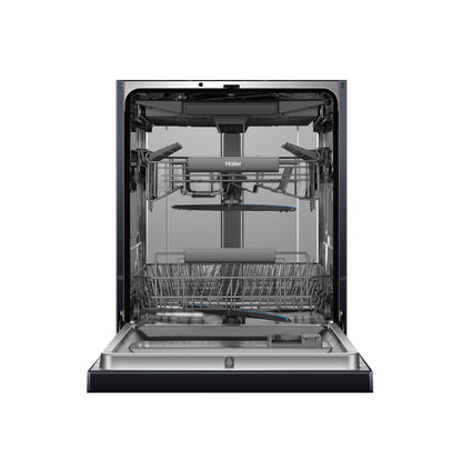 Haier HDW15U3B1 15-Place Setting Built Under Dishwasher (Black)