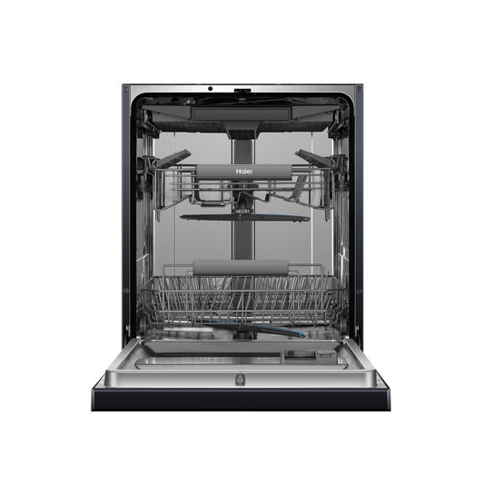Haier HDW15U3B1 15-Place Setting Built Under Dishwasher (Black)