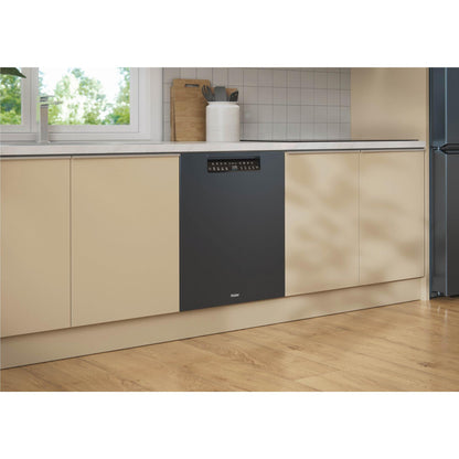 Haier HDW15U3B1 15-Place Setting Built Under Dishwasher (Black)