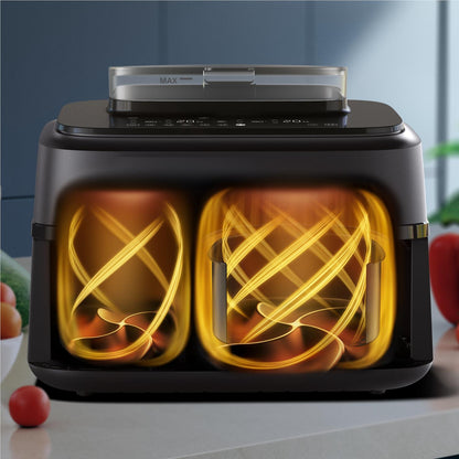 Philips 5000 Series 9L Dual Basket Airfryer XXL Steam (Black)